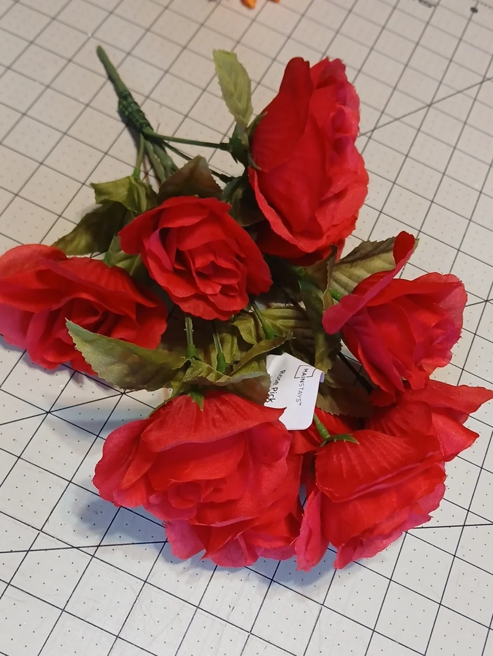 Red Artificial Rose Bouquet